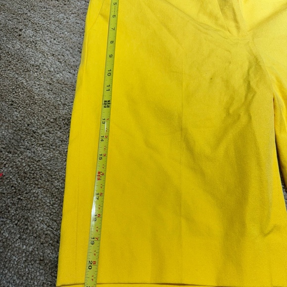 Women’s Doncaster shorts yellow size 10.           Box 4 - Picture 3 of 4